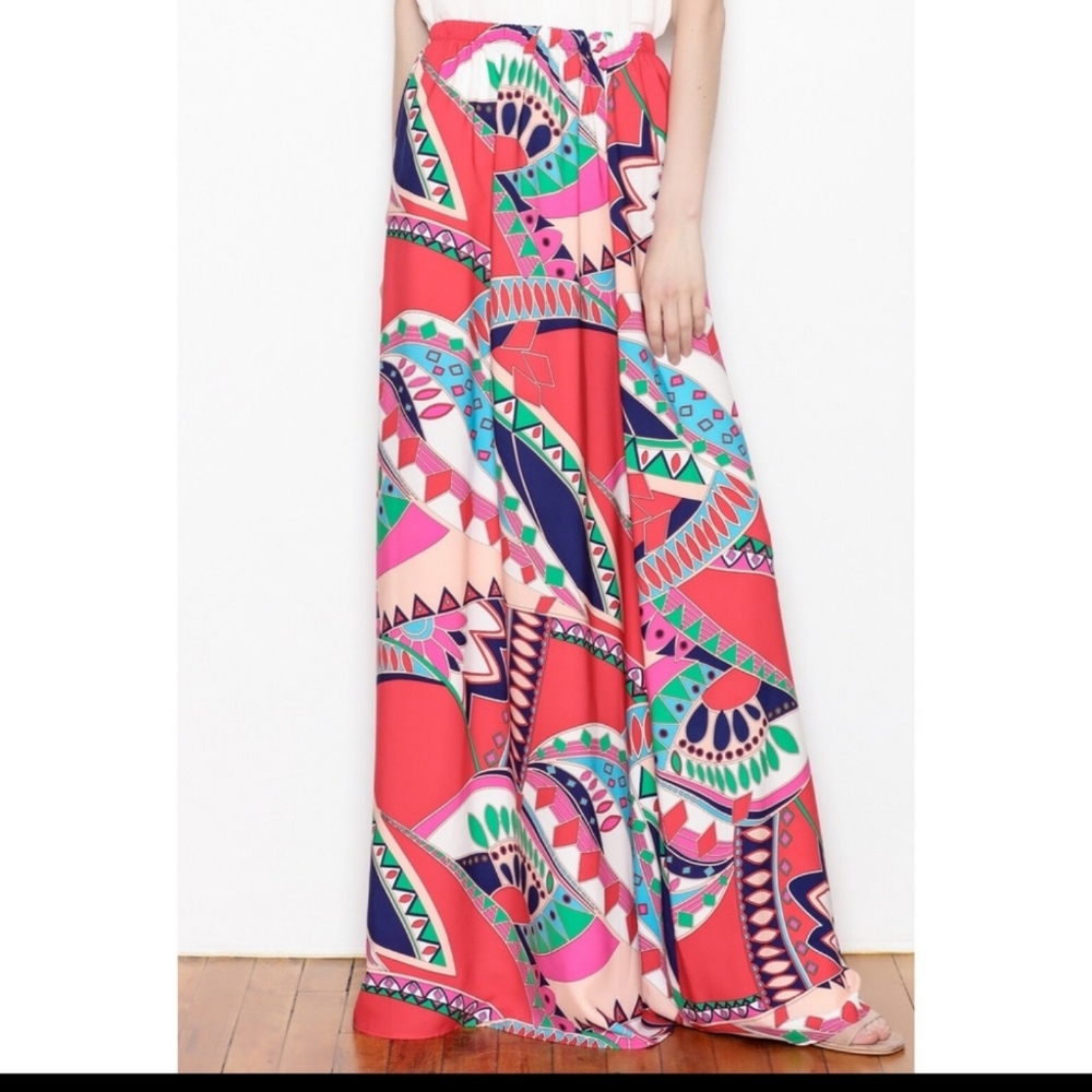 NWT Scarf Print Maxi Skirt/Dress